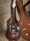 Hy- Lo Very Rare Vintage Electric Guitar 1965  includes  original  Case 