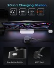 Flat Plug Power Strip Tower  Tentrend Dual Pd 20w Usb-c Surge Protector With    