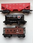 Lionel O Gauge Train Cars  Lot Of 3