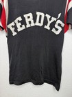 Vintage 50s Ferdy   s Cocktails Paso Robles Ca Durene Stripe Jersey Baseball Shirt