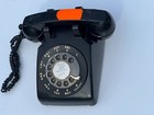 Vintage Telephone Bell System Western Electric Garage Black Desk Rotary Phone