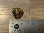 Vtg Skull And Swords Pin Cef