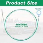 Auto Sunroof Drain Cleaning Tool 118inch Long Pipe Cleaner For Car flexible Tube