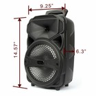 8   1000w Portable Fm Bluetooth Speaker Subwoofer Deep Bass Sound System Party