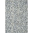 Safavieh Abstract Delia Geometric Wool Area Rug  Blue charcoal  2 3 x8 