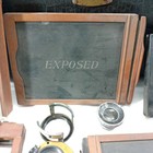 Antique Premo Camera Plates And Wollensak Brass Lens W Acc  Kodak Adaptor