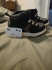 6c  Unisex Baby   Toddler High Top Lace-up Sneakers Black gray Synthetic