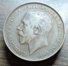 1912 H Great Britain Uk Large Penny George V