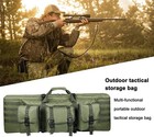 36  Tactical Double Rifle Gun Bag Range Padded Soft Carbine Backpack Carry Case