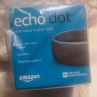 Brand New Sealed Amazon Echo Dot 3rd Gen Smart Speaker Alexa Charcoal