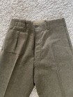 British Post-wwii P1949 Od Wool Battle Dress Trousers Combat Pants Nos 1963