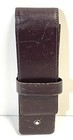 Mont Blanc Leather 2 Pens Pen Holder