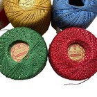 12 Vintage Crochet Thread Mixed Various Brands Partial - Full Estate Find