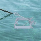 Boat Slide Box Anchor  Foldable Sliding Cube Anchor  Foldable Boat Anchor 13 Lbs