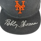 Bobby Thomson New York Giants Autographed Signed Baseball Hat Hat Amco Coa