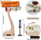 Embroidery Hoop Stand For Hands-free Needlework  Brown