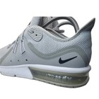 Nike Air Max Sequent 3 Wolf Grey Black Running Shoes 921694-008 Mens 9