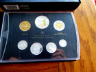 2014 Classic Canadian Proof Set  9999 Fine Silver 6 Coin Colored Medallion J1