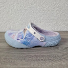 Crocs Fun Lab Disney Frozen Ii Elsa Lined Clogs Lt-blue Kids girls Size J2