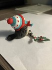 Vtg Hallmark Christmas Ornament 2017 Cozy Lil Critters  1 Series Tufted Titmouse