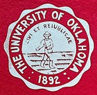 Vintage University Of Oklahoma Sooners Football Pennant  1950   s Wow 