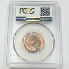 Ms 64rd Red No Date Pcgs Mint Error 80  Brockage Obverse Cent 1c Lincoln 45390b