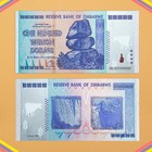 10x Zimbabwe 100 Trillion Dollar Banknote Non-circulating World Collection Bill