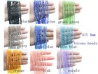 4mm Bicone Crystal Glass Beads Briolette Rondelle Bead For 4mm  Mixed Color