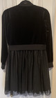 Knit Works Girls Sz 16 Dress Red   Black Ballerina Bottom W velvet Jacket Sale