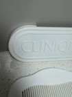 Clinique Travel Comb And Mirror Combo White 80s Purse Compact Read 