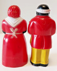 Vintage Black Americana  Salt   Pepper Shakers 3 5  F f Die Works