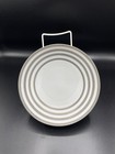 8 Jl Coquet Limoges Hemisphere Platinum Bowls Rare 7 6 8    Made In France Euc