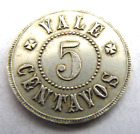 Panama Token- Plowman Pt-25 05  juan Arias David vale 5 Centavos 