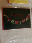 Papyrus Lot Of 6 Christmas Holiday Cards  Sparkle Embellished Pretty 3d Stones 