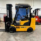 2018 Hyundai 30lc-7a 6000lb Used Forklift Sideshift Fork Positioner 4595 Hours