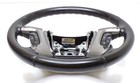 Chevrolet Gmc 07-14 Tahoe Yukon Silverado  Steering Wheel Black Leather