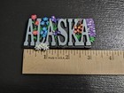 Alaska Floral Souvenir Poly Fridge Magnet
