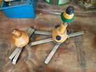 Walberg   Auge 1950s 60s Vtg Clarinet Trumpet Stand Portable Folding Travel Horn