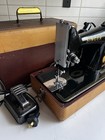 Singer Sewing Machine Model 99 Am W  Foot Pedal - Portable - 1956 Tested Working
