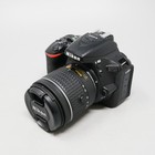 Nikon D5600 24 2 Mp Digital Slr Camera Black  kit With 18-55mm Lens  - 6k Clicks