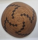 Antique Pima  akimel O odham  Native American Coiled Basket Tray
