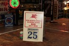 Scarce 1951 Socony Mobil Oil Toc Painted Metal Dealer Sign Pegusas Gas Horse