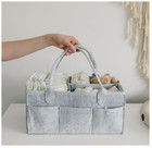 Nursery Storage Basket - Baby Diaper Caddy Organizer For Diaper Station  Newborn
