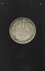 Latvia  1 Lati   1924  Silver  Coin  Xf  Condition