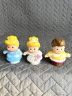 Fisher-price Little People Disney Princess Prince Lot 10 Figures No Duplicates
