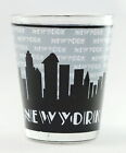 New York Grey Skies Skyline Shot Glass Shotglass