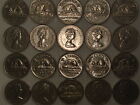 Old Canada Nickel Lot - 40 Coins - Pure Nickel - Bullion - 1955-1981