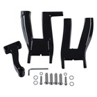 Floorboard Bracket Pegs For Softail Slim Heritage 2018-2024 Black