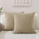 Throw Pillow Covers Set 2 Pcs Boho Decorative Cushion Cases For Sofa Couch   Bed