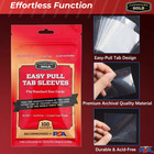 10 000 Cbg Easy Grip Pull Tab Saver Premium Pro Trading Card Soft Sleeves         